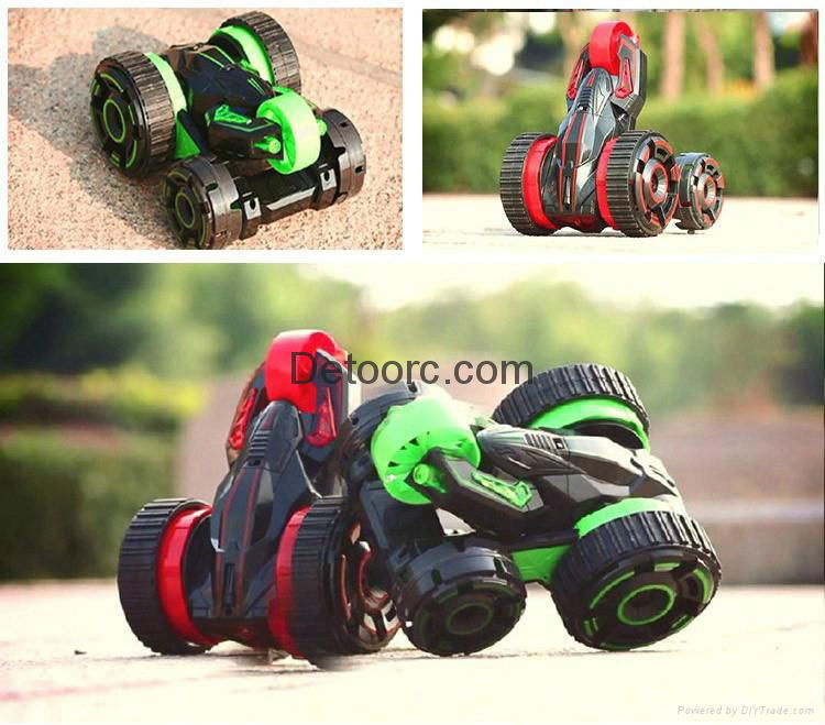 360 rolling car Deformation rc stunt car1:12 6ch Remote Control stunt racing car 4