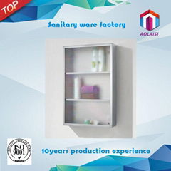 Aolaisi AL-038 Foshan Vogue Matte Frameless Bathroom Mirror cabient