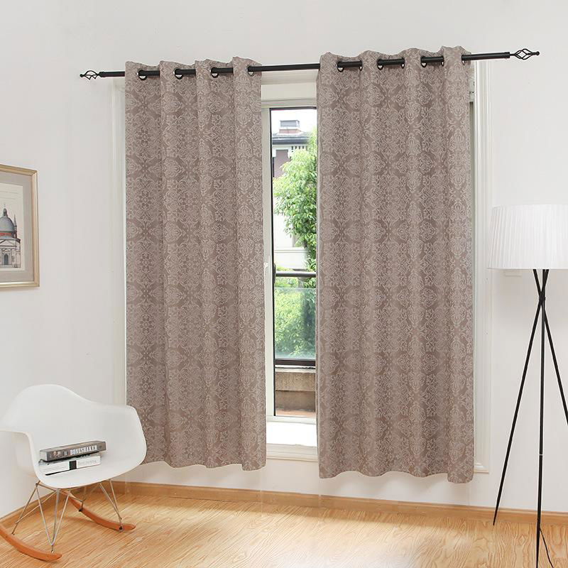 GRACE DAMASK BLACKOUT EYELET CURTAINS (China Trading Company