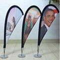 China hot selling cheaper Promotion Feather Flags Flying Flags Teardrop Flags an