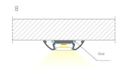 China Shenzhen Aluminum Extrusion Profile LED Aluminum Led Channel 3