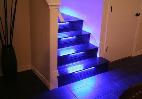 Aluminum Profiles Of LED Strip Light For Step Decoration Light