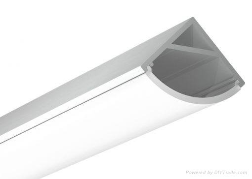 Aluminium extrusion profile Extra Wide used in kitchen corner/wall corner 2