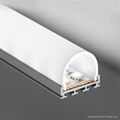 Aluminium Extrusion for LED strip-Ceiling tubular series 1