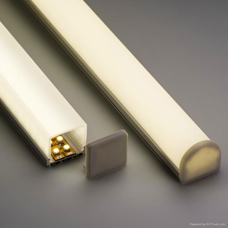Aluminium Extrusion for LED strip-Ceiling tubular series 5