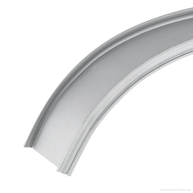 Bend flexible aluminum profile use in the housing wall car decorate