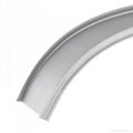 Bend flexible aluminum profile use in