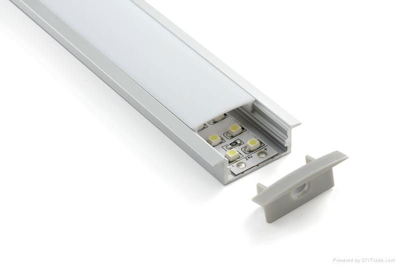 Housing led aluminium profiles used In the mall hall shoes shop led strip light