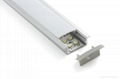 Housing led aluminium profiles used In the mall hall shoes shop led strip light 1