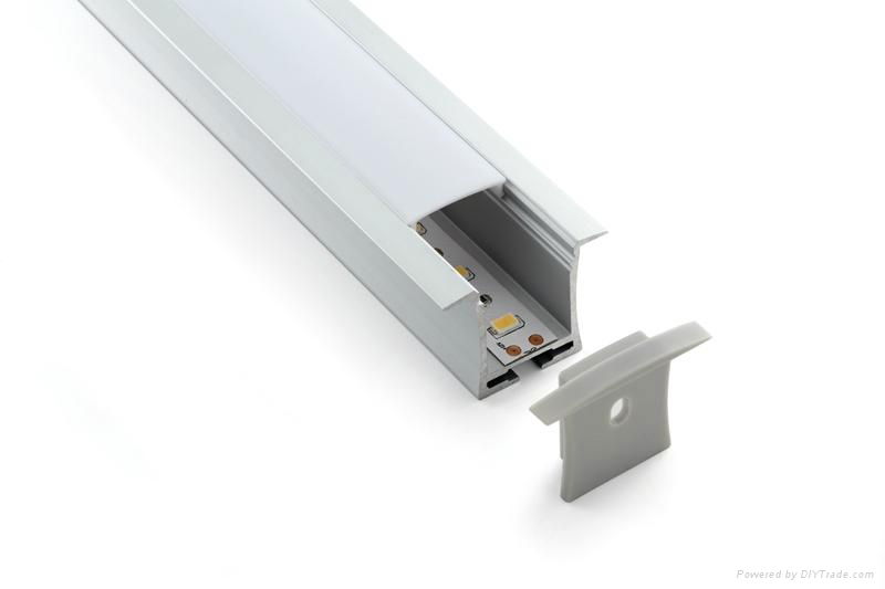 Aluminium Housing profiles Super Slim Deep with Flange 4