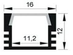LED Strip profile LED Aluminum Profile LED Channel 3