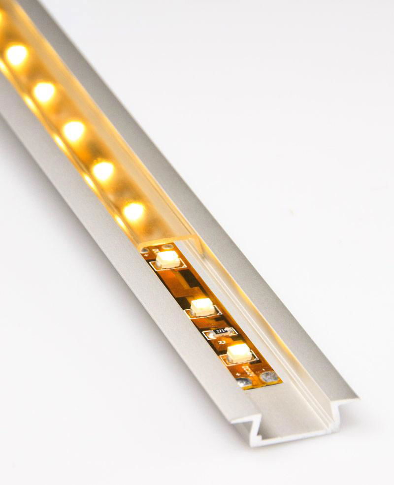 AluminIum profile perfect decoration fixture for furniture led strip light 2