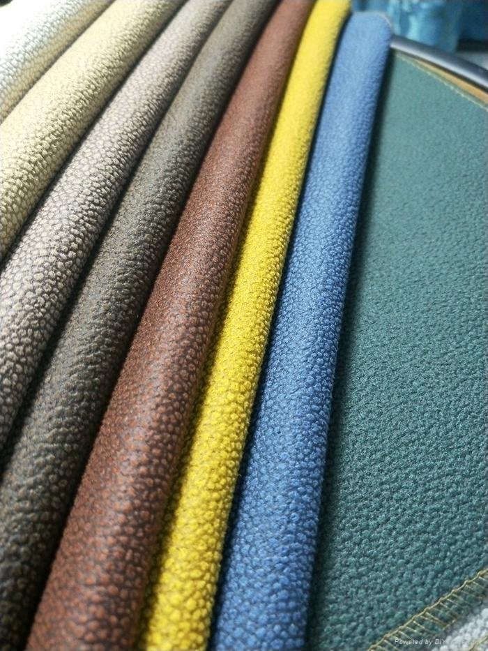 sofa fabric for home textile artificial leather 3