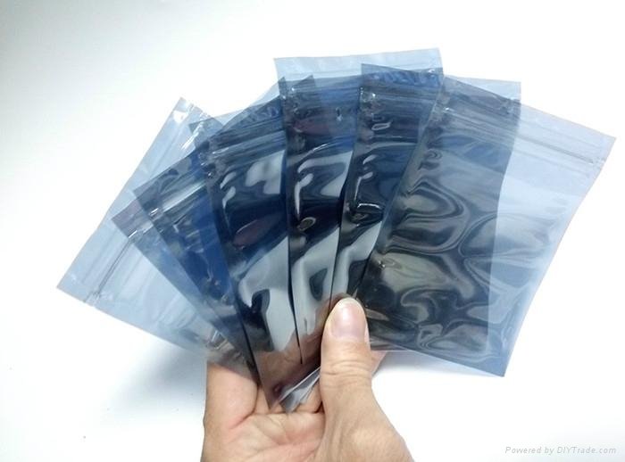 China Manufactory ESD Anti-static Shielding Zip Lock Packaging Bag 2