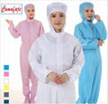 China ESD Coverall Cleanroom Clothes Anti-static Garments