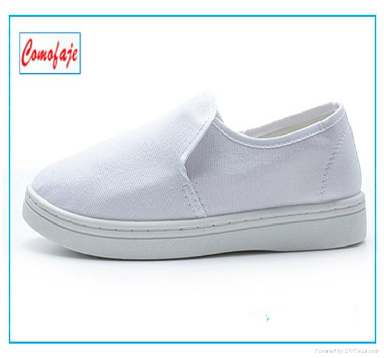 Good Quality ESD Safety Cleanroom Shoes Anti Static Canvas Shoes 2
