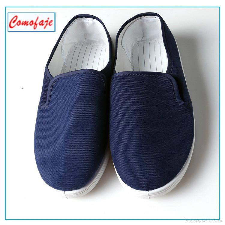 Good Quality ESD Safety Cleanroom Shoes Anti Static Canvas Shoes ...