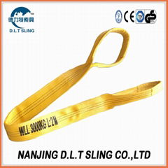 Polyester  flat webbing sling for lifting