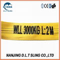 Polyester  flat webbing sling for lifting 3