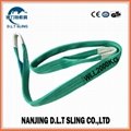 Polyester flat webbing sling for lifting factory