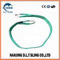 Polyester flat webbing sling for lifting factory