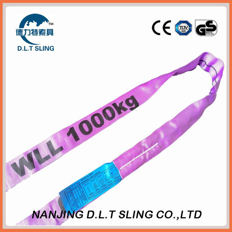 Webbing sling PES material