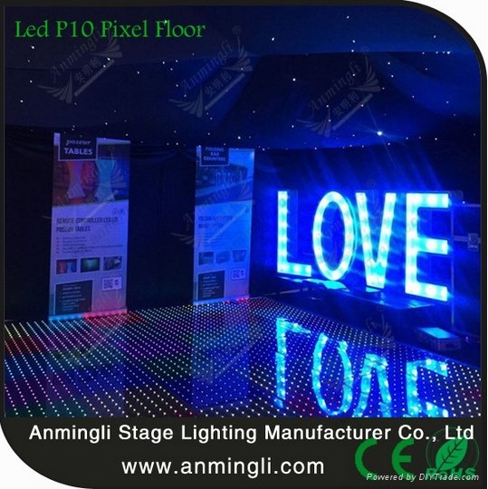 Guangzhou wholesale price led video dance floor for dj equipment 4