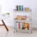 taizhou junya household 3 layers plastic storage rack