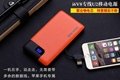 New private design wireless rohs portable power bank 6000mah 3
