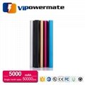 Ultra thinest mobile power bank 5000mah rohs portable charger  4