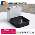 Shenzhen 6600mah portable best square