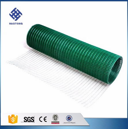 30 Years' factory supply silver color galvanized welded wire mesh