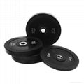 Custom logo Crumb Ruber Bumper Plates for Crossfit Gym 2