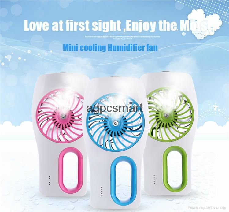 Mini Fan with humidifier 3