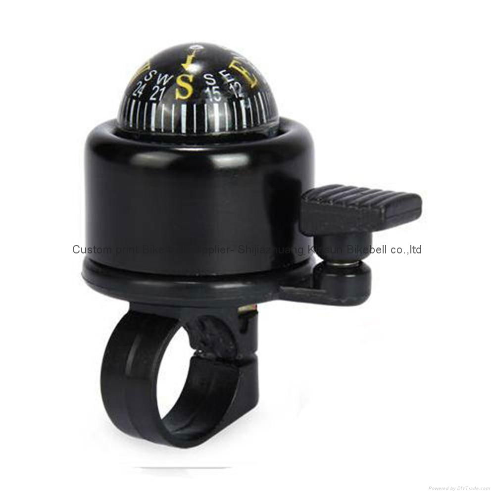 Logo available Loud Sound Bicycle bells Compass Ring Bike Bell Alarm Multi Color 3