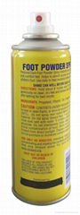 Foot powder spray