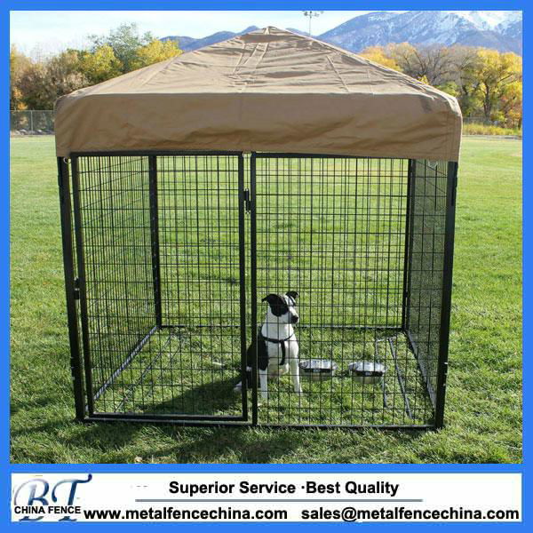 Hot sale new design outdoor bestselling cheap dog kennels PETD001