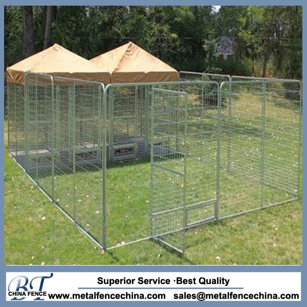 Manufacturer wholesale welded wire mesh large dog run kennels PETD