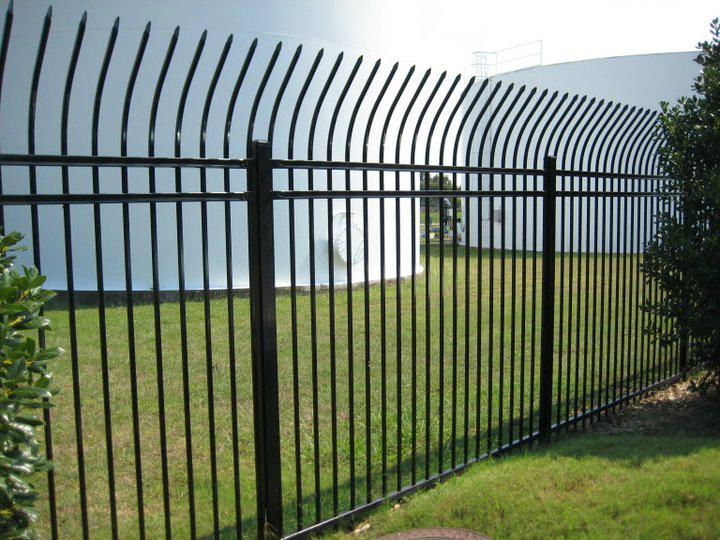 Wholesale wrought iron fence with high quality post Free sample 3