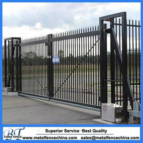 Wholesale wrought iron fence with high quality post Free sample 5