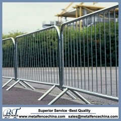 strong aluminium crowed control barrier for performance events
