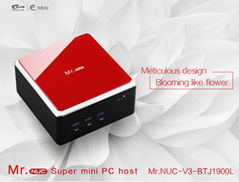 Realan Mini PC barebone Mr.NUC-V3-BTJ1900L