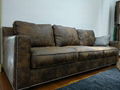 KP1617 Artificial Leather sofa fabric upholstery suede  3