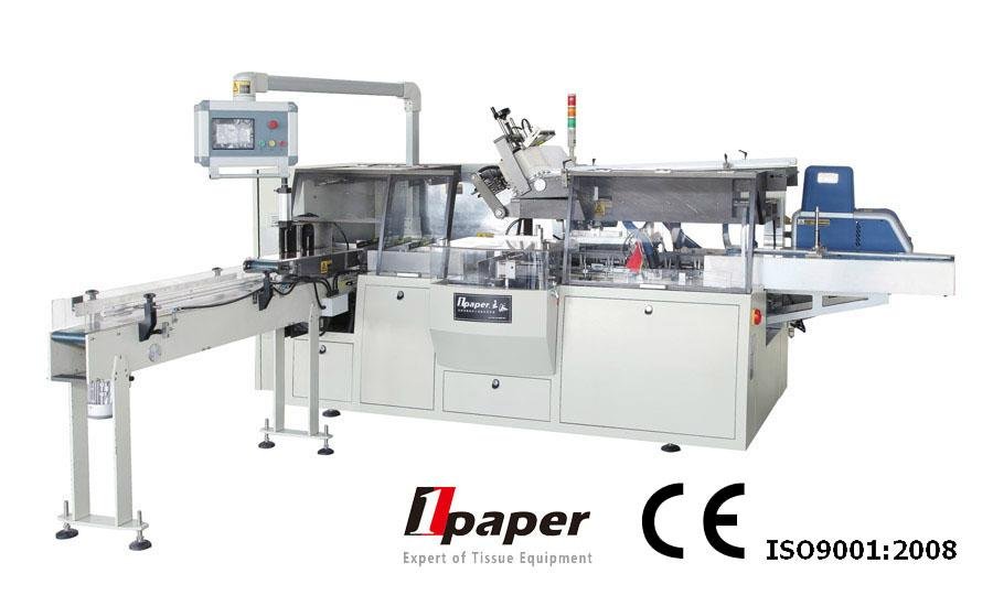 high guality automatic box faical tissue paper packing machine 2