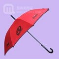 动漫红色雨伞