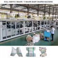 Full servo automatic baby diaper machine