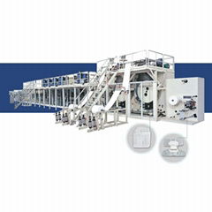 incontinence pads adult diaper making machine