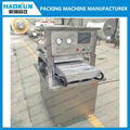 full automatic poultry meat tray sealing vacuum map packing machine with nitroge 2