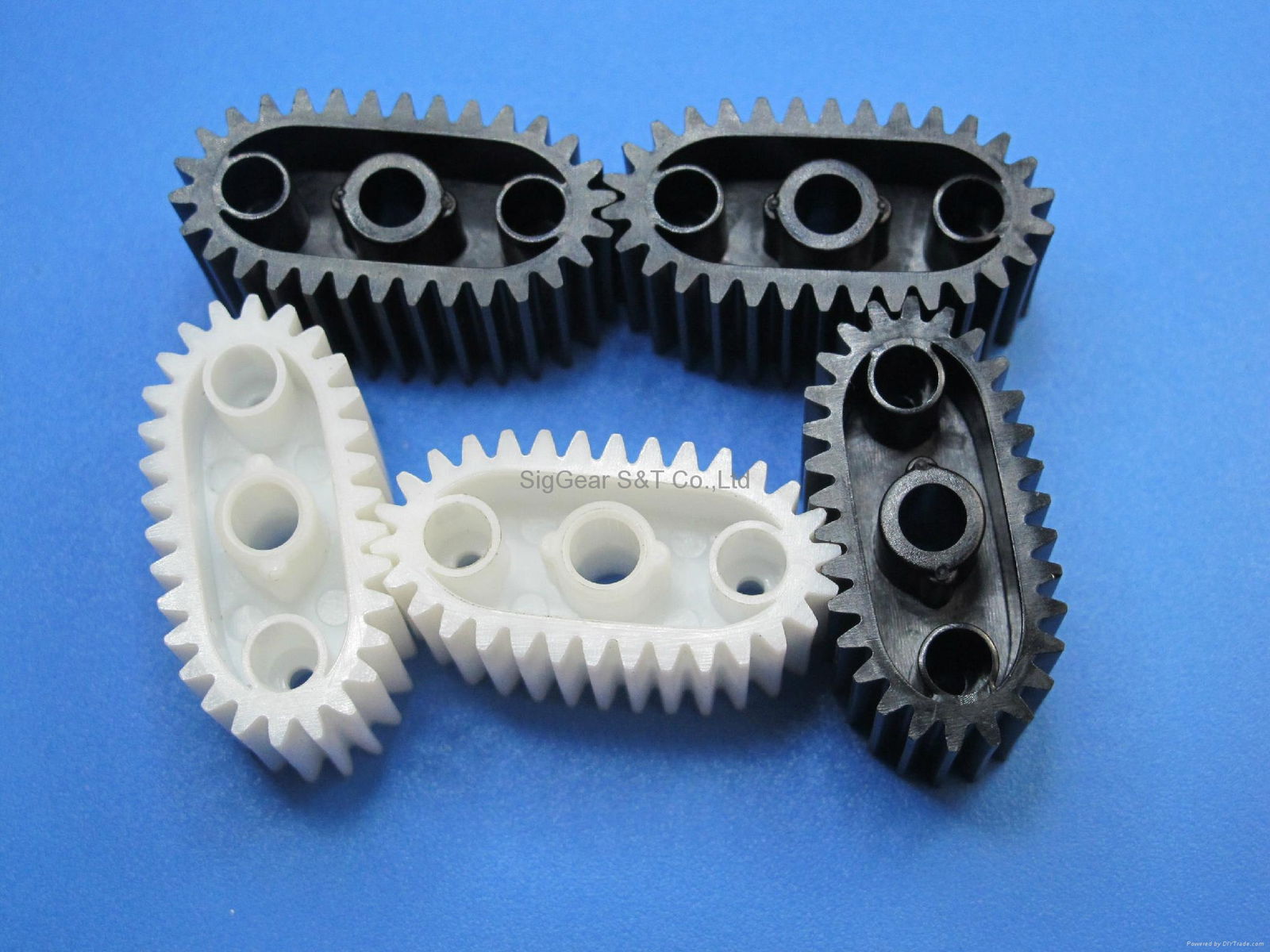 Plastic gear precise planeatry gearbox small modulus motor low noise  3