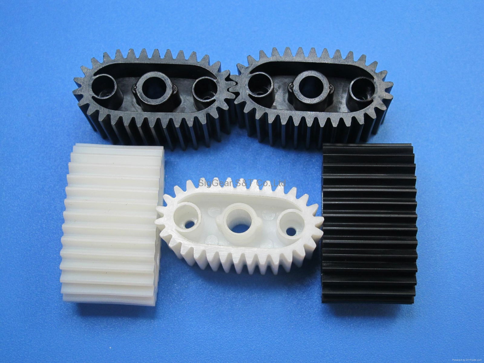 Plastic gear precise planeatry gearbox small modulus motor low noise  5